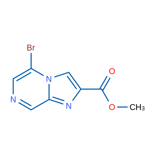 Methyl 5-bromoimidazo[1,2-a]pyrazine-2-carboxylate 1g