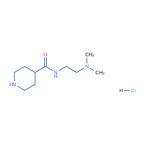 N-(2-(Dimethylamino)ethyl)piperidine-4-carboxamide hydrochloride 1g