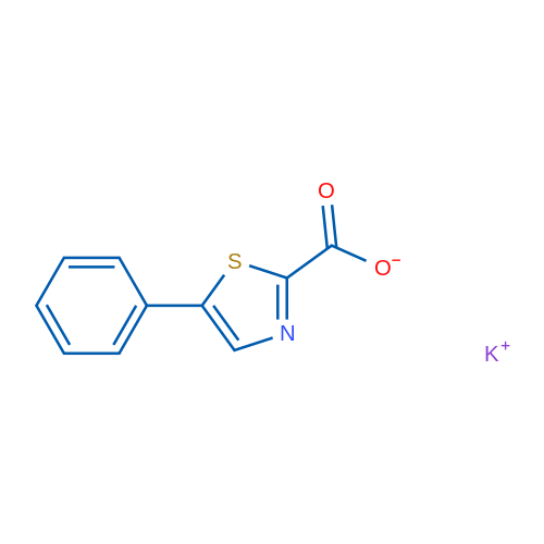 Potassium 5-phenylthiazole-2-carboxylate 1g