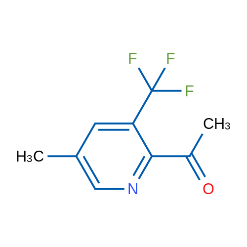 1-(5-Methyl-3-(trifluoromethyl)pyridin-2-yl)ethan-1-one 1g