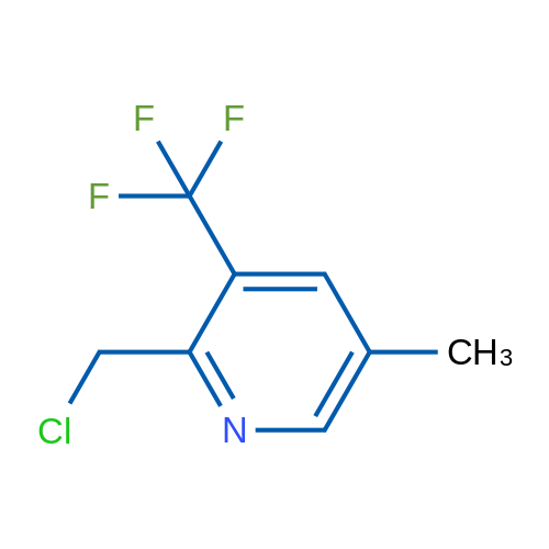 2-(Chloromethyl)-5-methyl-3-(trifluoromethyl)pyridine 1g