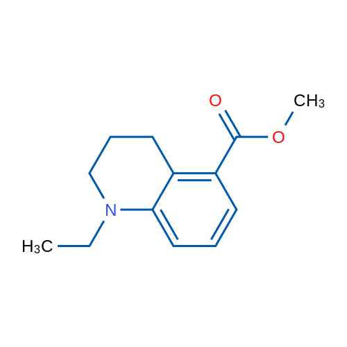 Methyl 1-ethyl-1,2,3,4-tetrahydroquinoline-5-carboxylate 1g