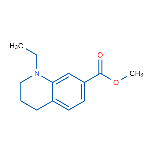 Methyl 1-ethyl-1,2,3,4-tetrahydroquinoline-7-carboxylate 1g
