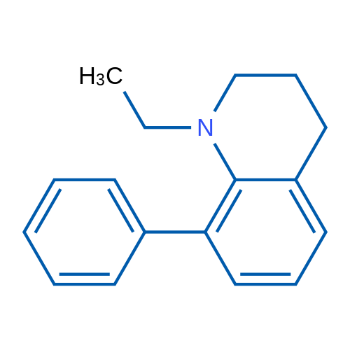 1-Ethyl-8-phenyl-1,2,3,4-tetrahydroquinoline 1g