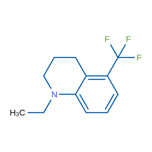 1-Ethyl-5-(trifluoromethyl)-1,2,3,4-tetrahydroquinoline 1g