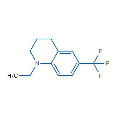 1-Ethyl-6-(trifluoromethyl)-1,2,3,4-tetrahydroquinoline 1g