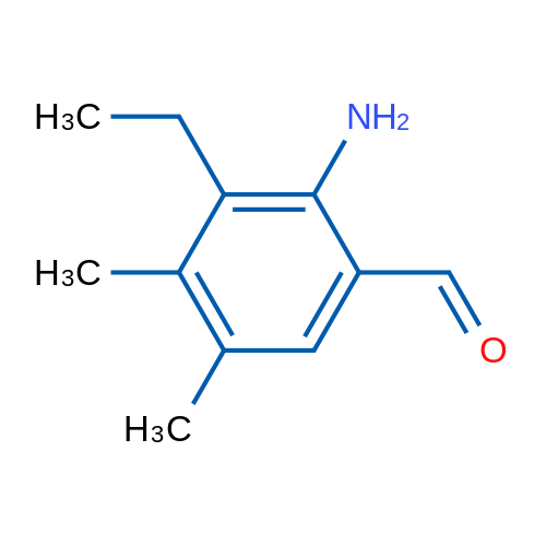 2-Amino-3-ethyl-4,5-dimethylbenzaldehyde 1g