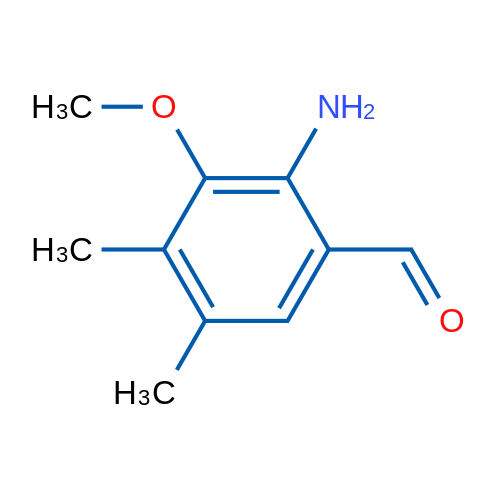 2-Amino-3-methoxy-4,5-dimethylbenzaldehyde 1g
