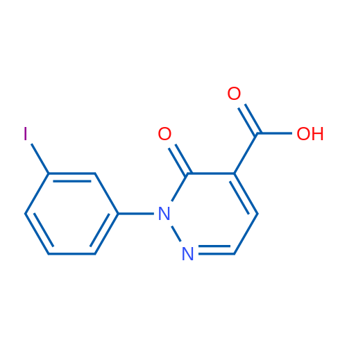 2-(3-Iodophenyl)-3-oxo-2,3-dihydropyridazine-4-carboxylic acid 1g