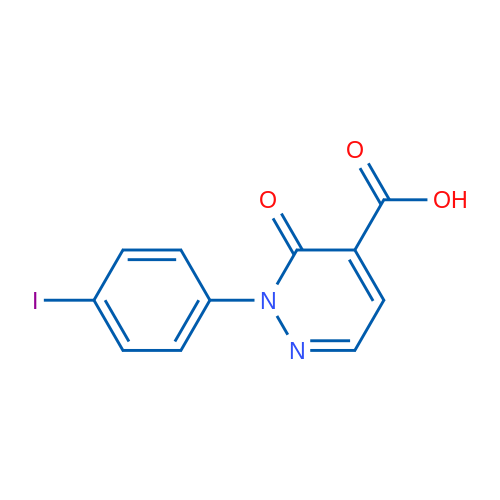 2-(4-Iodophenyl)-3-oxo-2,3-dihydropyridazine-4-carboxylic acid 1g