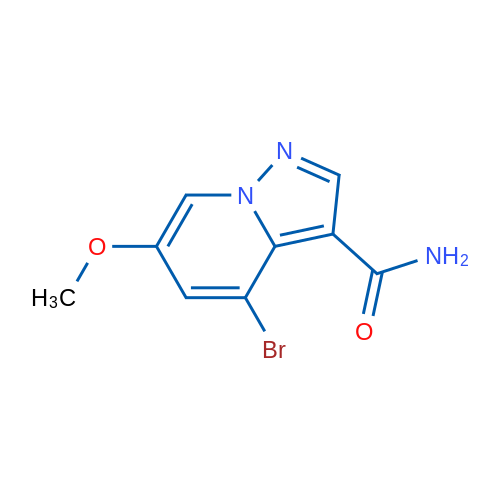 4-Bromo-6-methoxypyrazolo[1,5-a]pyridine-3-carboxamide 1g