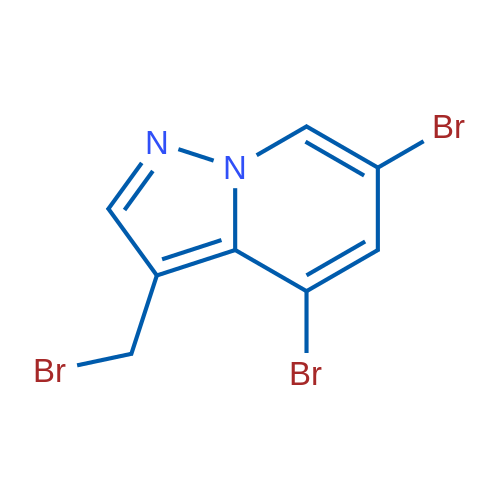 4,6-Dibromo-3-(bromomethyl)pyrazolo[1,5-a]pyridine 1g