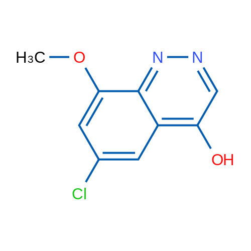 6-Chloro-8-methoxycinnolin-4-ol 1g