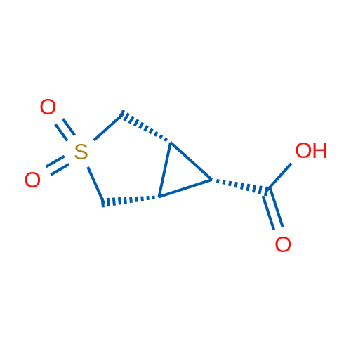 endo-(1R,5S,6r)-3-thiabicyclo[3.1.0]hexane-6-carboxylic acid 3,3-dioxide 1g