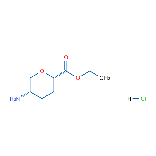 ethyl cis-5-aminooxane-2-carboxylate hydrochloride 1g