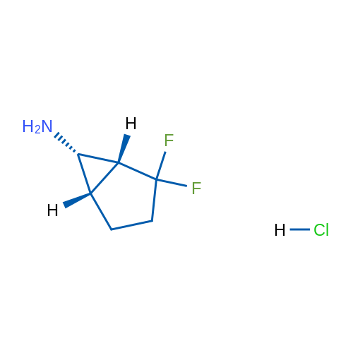 (1R,5S,6S)-rel-2,2-Difluorobicyclo[3.1.0]hexan-6-amine hydrochloride 250mg