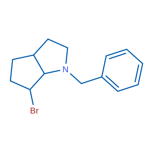 1-Benzyl-6-bromooctahydrocyclopenta[b]pyrrole 1g
