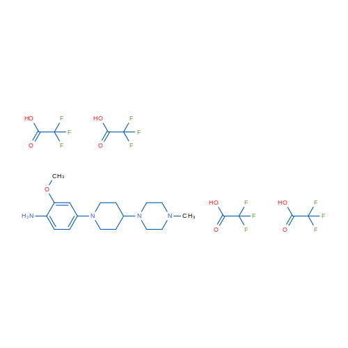 2-methoxy-4-(4-(4-methylpiperazin-1-yl)piperidin-1-yl)aniline tetrakis(2,2,2-trifluoroacetate) 1g