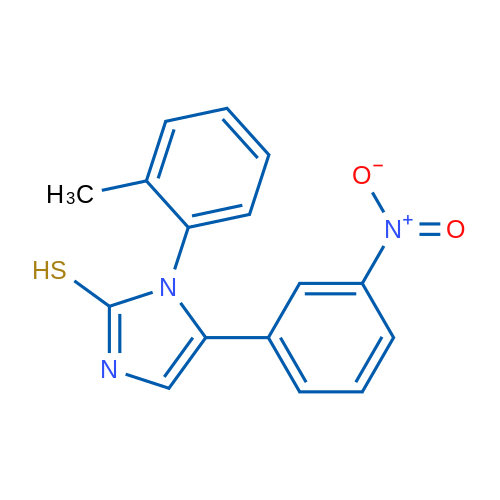 1-(2-methylphenyl)-5-(3-nitrophenyl)-1H-imidazole-2-thiol 1g