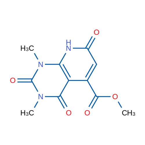methyl 1,3-dimethyl-2,4,7-trioxo-1,2,3,4,7,8-hexahydropyrido[2,3-d]pyrimidine-5-carboxylate 1g