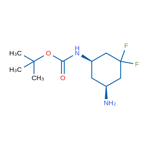 tert-Butyl (cis-5-amino-3,3-difluorocyclohexyl)carbamate 1g