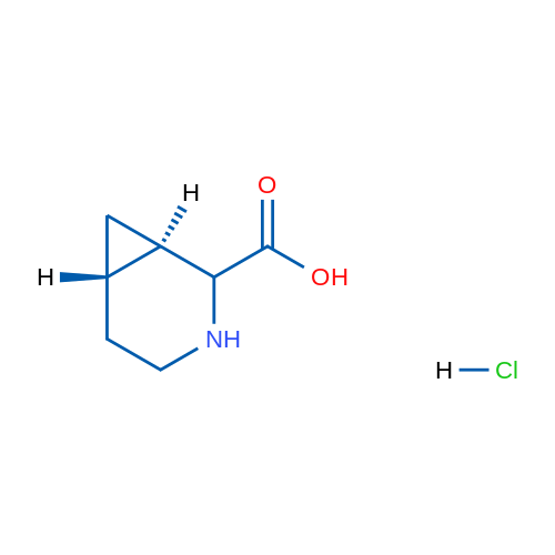tans-3-azabicyclo[4.1.0]heptane-2-carboxylic acid hydrochloride 1g