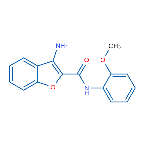 3-amino-N-(2-methoxyphenyl)-1-benzofuran-2-carboxamide 1g