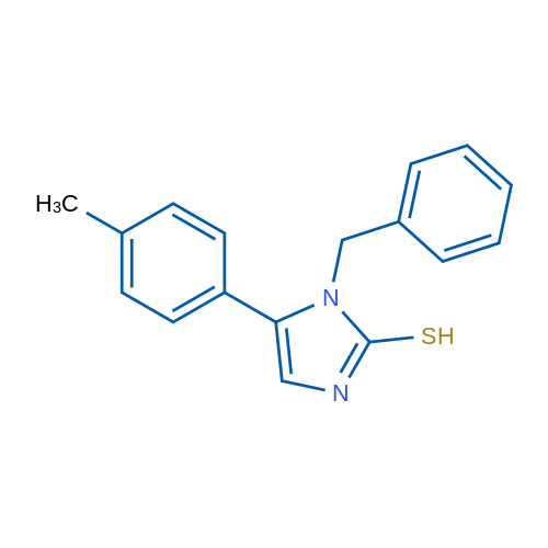 1-benzyl-5-(4-methylphenyl)-1H-imidazole-2-thiol 1g