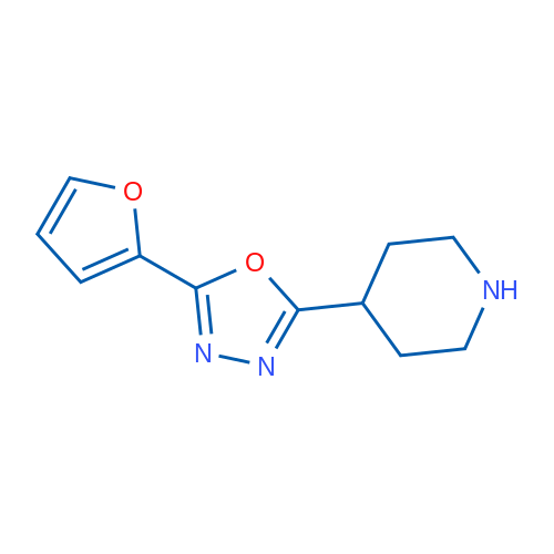 4-[5-(2-furyl)-1,3,4-oxadiazol-2-yl]piperidine 1g