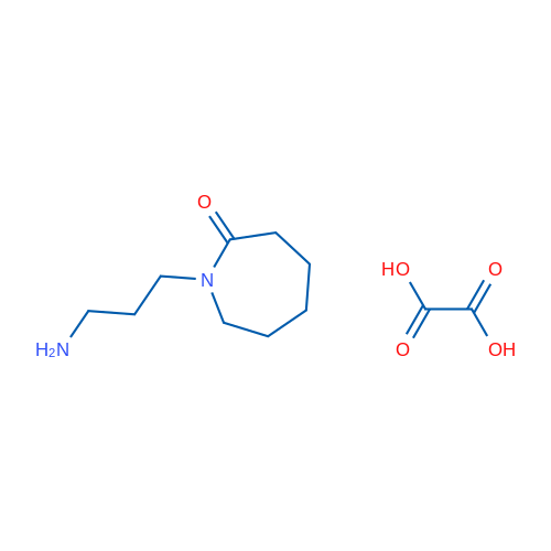 1-(3-Aminopropyl)azepan-2-one oxalate 1g