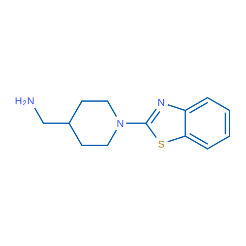 {[1-(1,3-benzothiazol-2-yl)piperidin-4-yl]methyl}amine 1g