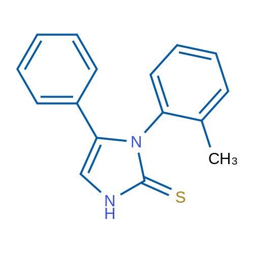 1-(2-methylphenyl)-5-phenyl-1,3-dihydro-2H-imidazole-2-thione 1g