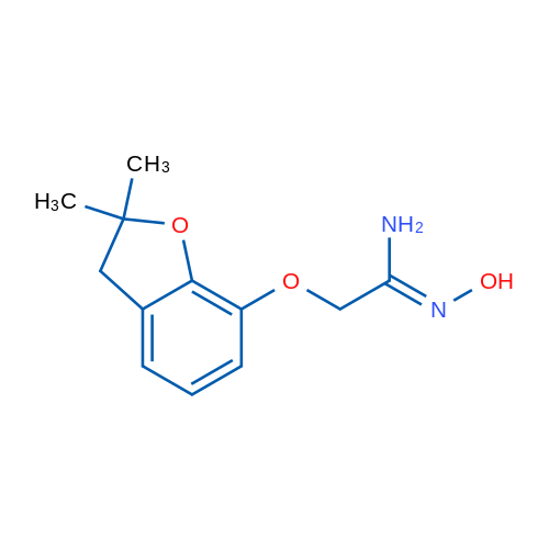 2-((2,2-dimethyl-2,3-dihydrobenzofuran-7-yl)oxy)-N'-hydroxyacetimidamide 1g