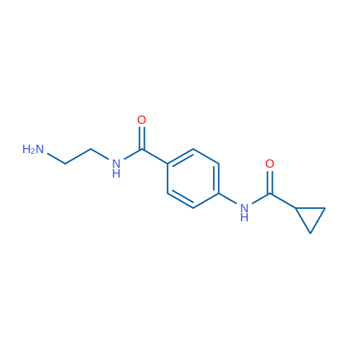 {N}-(2-aminoethyl)-4-[(cyclopropylcarbonyl)amino]benzamide 1g