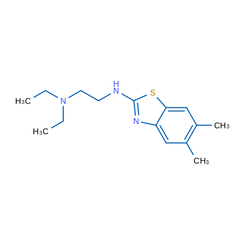 N'-(5,6-dimethyl-1,3-benzothiazol-2-yl)-N,N-diethylethane-1,2-diamine 1g