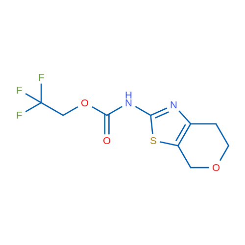 2,2,2-trifluoroethyl N-{4H,6H,7H-pyrano[4,3-d][1,3]thiazol-2-yl}carbamate 1g