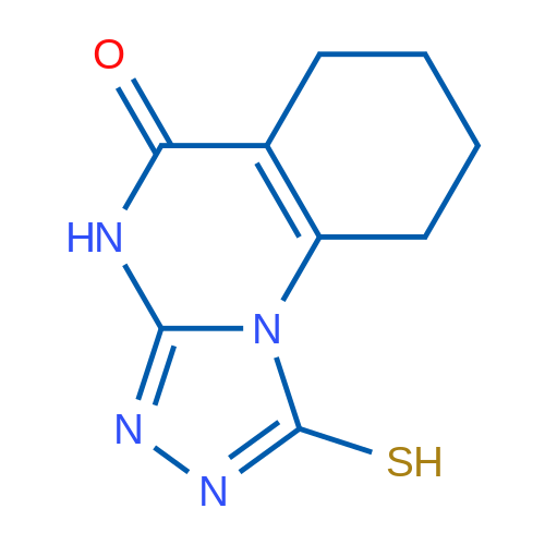 1-mercapto-6,7,8,9-tetrahydro[1,2,4]triazolo[4,3-a]quinazolin-5(4H)-one 1g