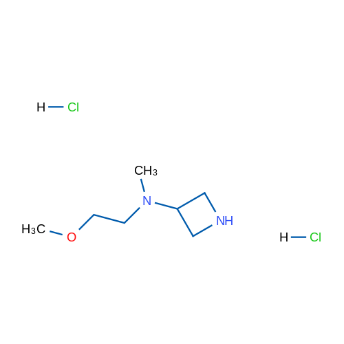 N-(2-Methoxyethyl)-N-methyl-3-azetidinamine dihydrochloride 1g