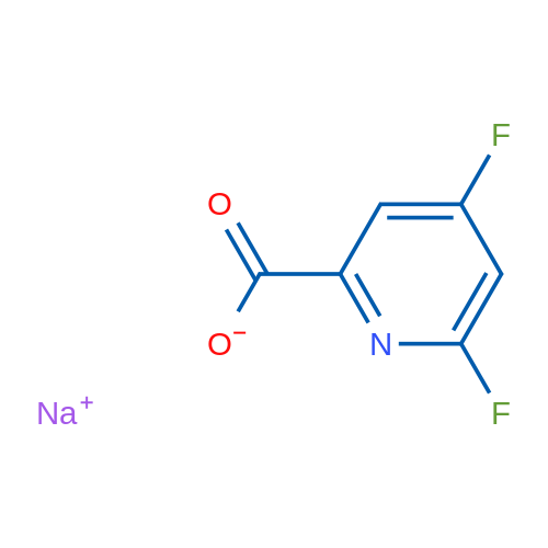 sodium 4,6-difluoropyridine-2-carboxylate 1g