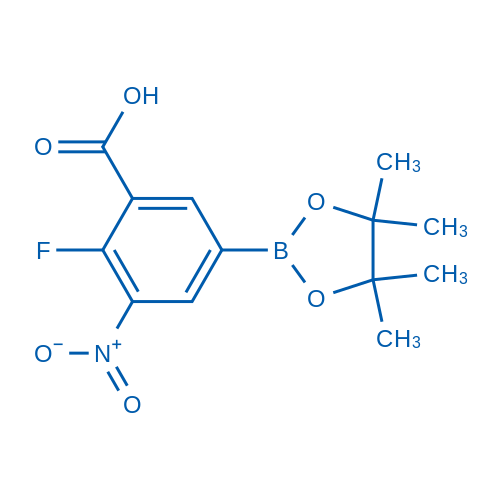 2-Fluoro-3-nitro-5-(4,4,5,5-tetramethyl-1,3,2-dioxaborolan-2-yl)benzoic acid 1g
