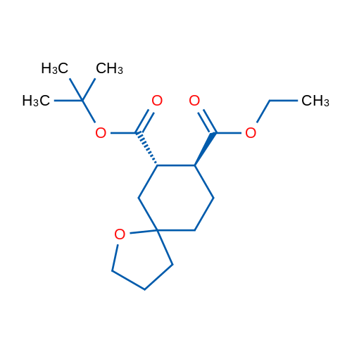 7-(TERT-BUTYL) 8-ETHYL (7S,8S)-1-OXASPIRO[4.5]DECANE-7,8-DICARBOXYLATE 1g