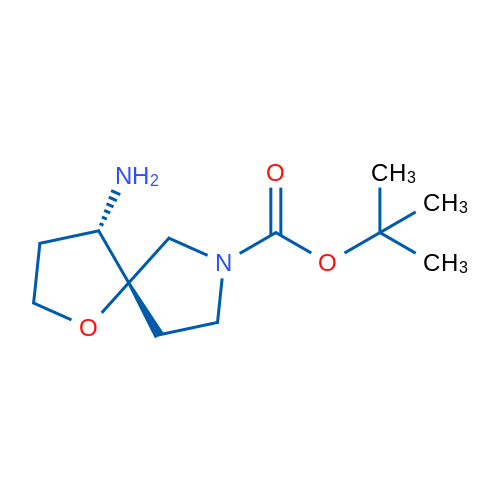 Racemic-(4R,5S)-tert-butyl 4-amino-1-oxa-7-azaspiro[4.4]nonane-7-carboxylate 1g