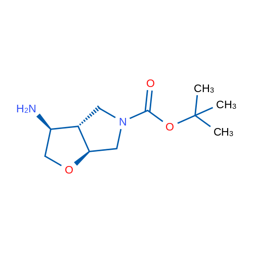 Racemic-(3S,3aR,6aS)-tert-butyl 3-aminotetrahydro-2h-furo[2,3-c]pyrrole-5(3H)-carboxylate 1g