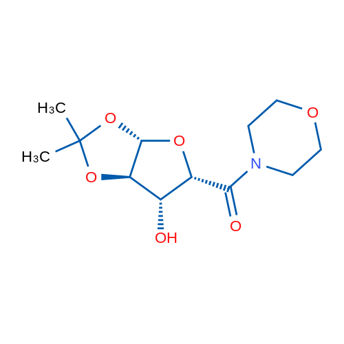 ((3AR,5S,6R,6AR)-6-HYDROXY-2,2-DIMETHYLTETRAHYDROFURO[2,3-D][1,3]DIOXOL-5-YL)(MORPHOLINO)METHANONE 1g