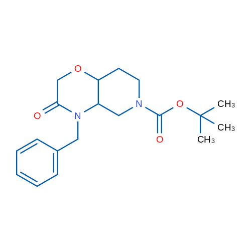 (4AR,8AR)-TERT-BUTYL 4-BENZYL-3-OXOHEXAHYDRO-2H-PYRIDO[4,3-B][1,4]OXAZINE-6(7H)-CARBOXYLATE 1g