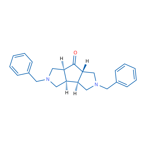 (3AR,3BS,6AR,7AS)-2,5-DIBENZYLOCTAHYDRO-1H-CYCLOPENTA[1,2-C:3,4-C']DIPYRROL-7(2H)-ONE 1g