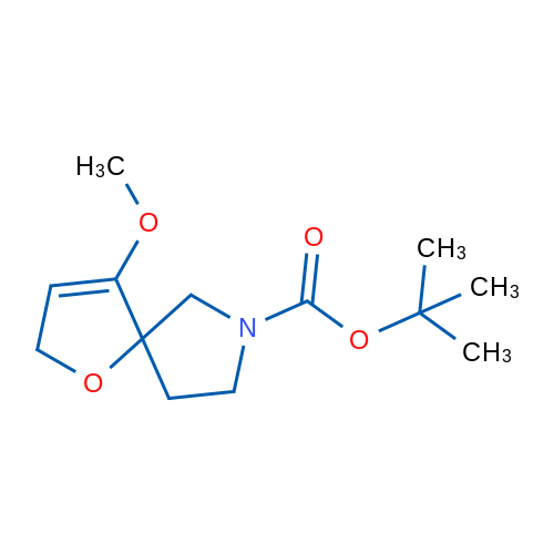 TERT-BUTYL4-METHOXY-1-OXA-7-AZASPIRO[4.4]NON-3-ENE-7-CARBOXYLATE 1g