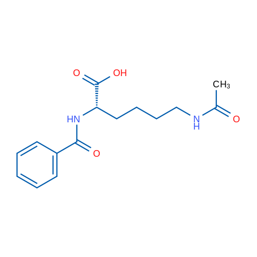(R)-6-ACETAMIDO-2-BENZAMIDOHEXANOIC ACID 1g