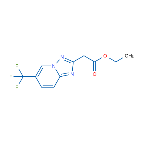 ETHYL2-(6-(TRIFLUOROMETHYL)-[1,2,4]TRIAZOLO[1,5-A]PYRIDIN-2-YL)ACETATE 1g