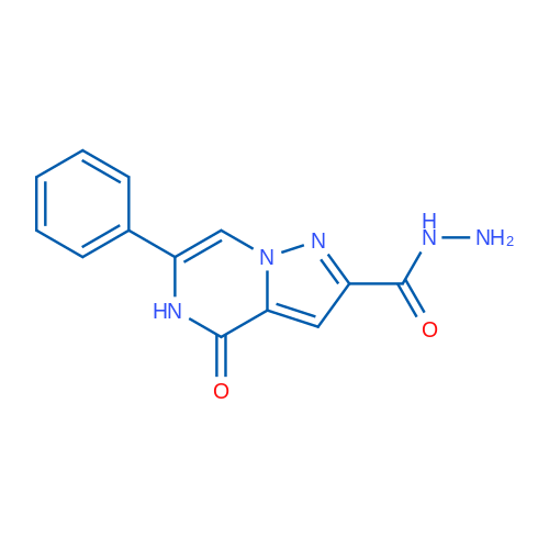 4-Oxo-6-phenyl-4H,5H-pyrazolo[1,5-a]pyrazine-2-carbohydrazide 1g